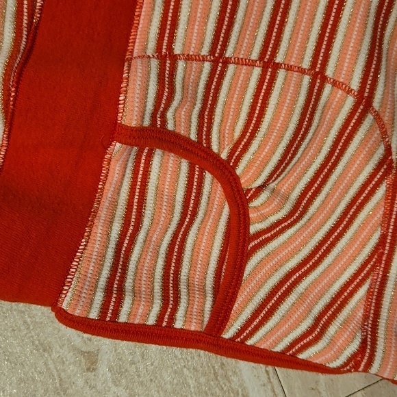 Victoria's Secret Candy Striped Cotton Knit Romper - Picture 2 of 11